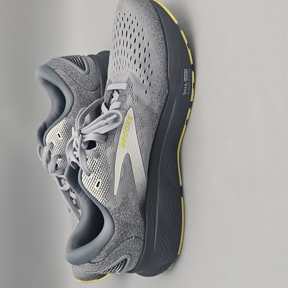 Brooks Ghost 16 Shoes Mens Size 9.5 Gray Sneakers Running Athletic Neutral Grey - Picture 7 of 13